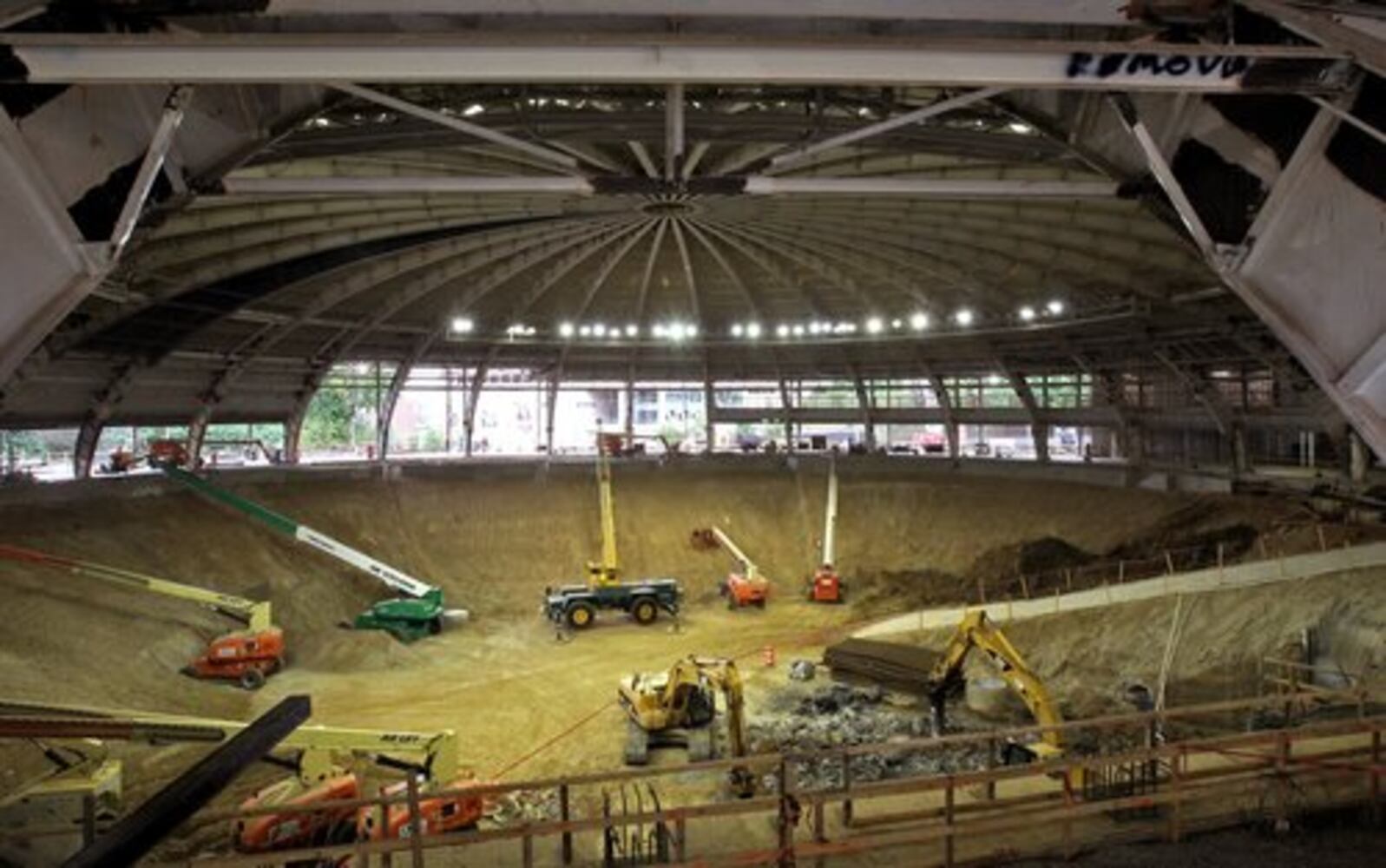 Progress on Georgia Tech's basketball arena