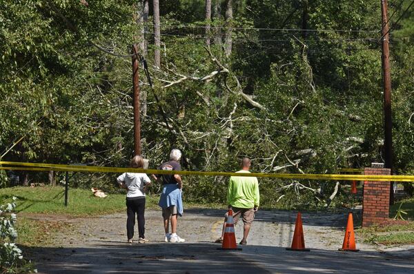 Hurricane Irma brought widespread damage and many evacuees from Florida to Georgia in mid-September, raising gas prices and demand.HYOSUB SHIN / HSHIN@AJC.COM