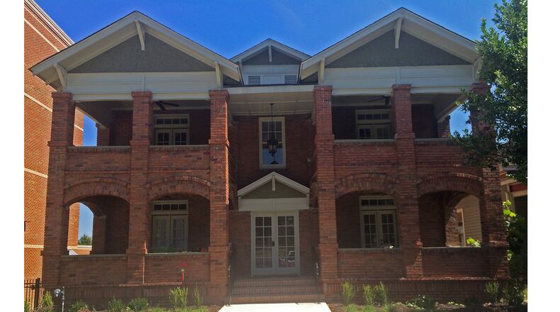 The Historic Tattnall Apartments, a Craftsman-style four-unit apartment building at 1268 College St., was constructed in Macon between 1920 and 1924. The building had fallen into disrepair over the last two decades, but found new life after a creative collaboration involving the Historic Macon Foundation, Mercer University and other partners restored it with the help of federal and state rehabilitation tax credits. The apartment units now serve as housing for Mercer University.