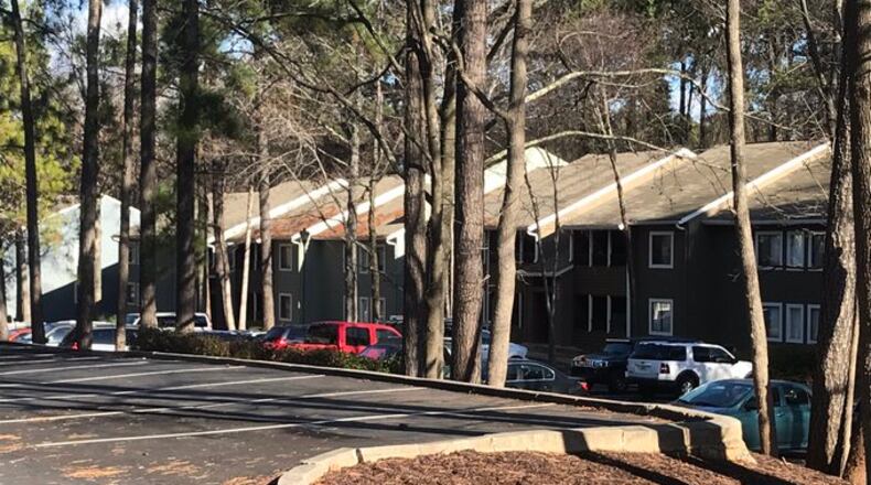 Police said the woman was about to go into her apartment when a man approached her from behind.