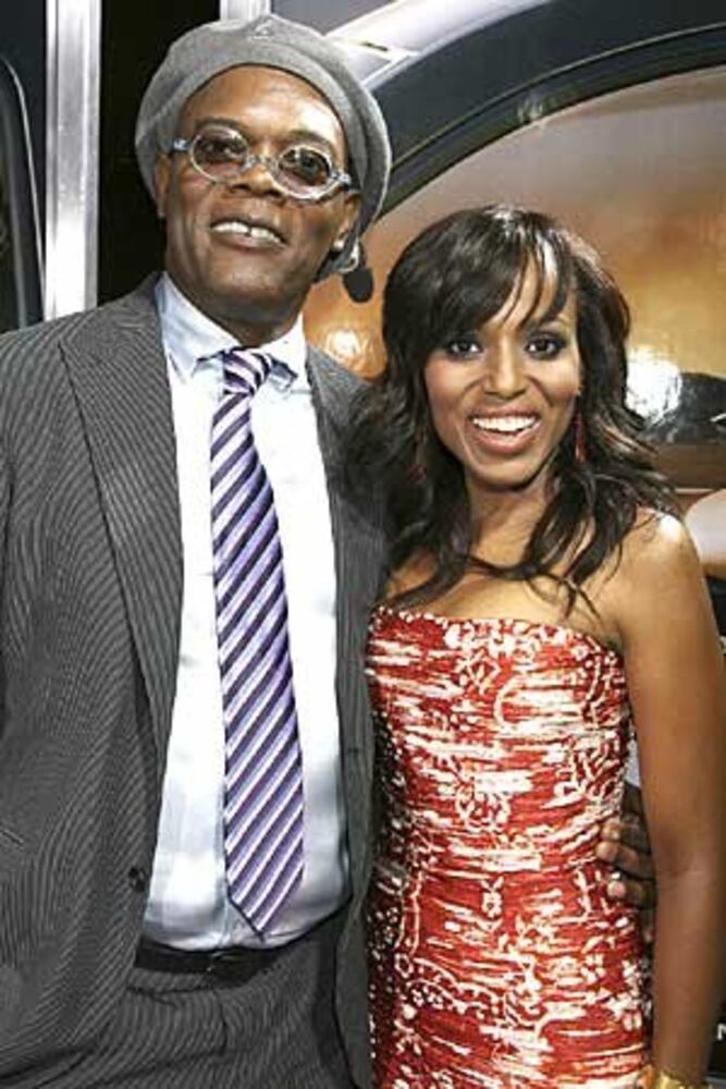 Samuel L. Jackson at 'Lakeview Terrace' premiere