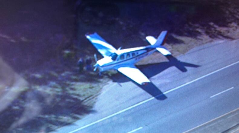 No one was injured in the emergency landing.