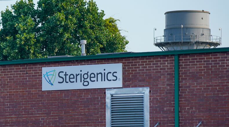 The outside of the Sterigenics building near Smyrna. ELIJAH NOUVELAGE/SPECIAL TO THE AJC