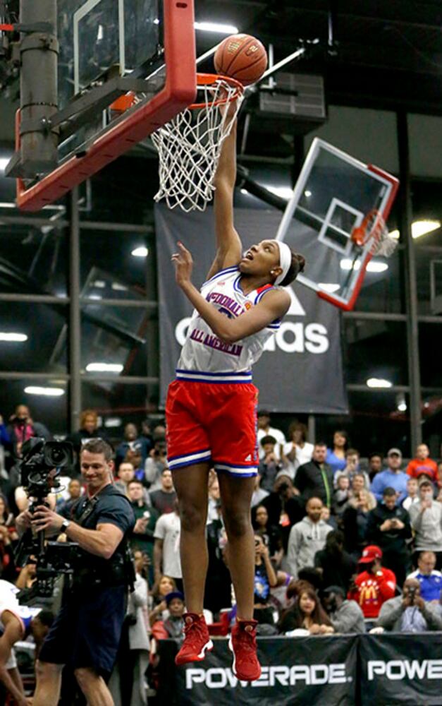 Maya Dodson McDonald's All-American dunk contest