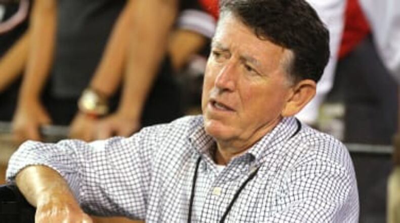 Georgia athletic director Greg McGarity. (Photo by Curtis Compton/AJC)