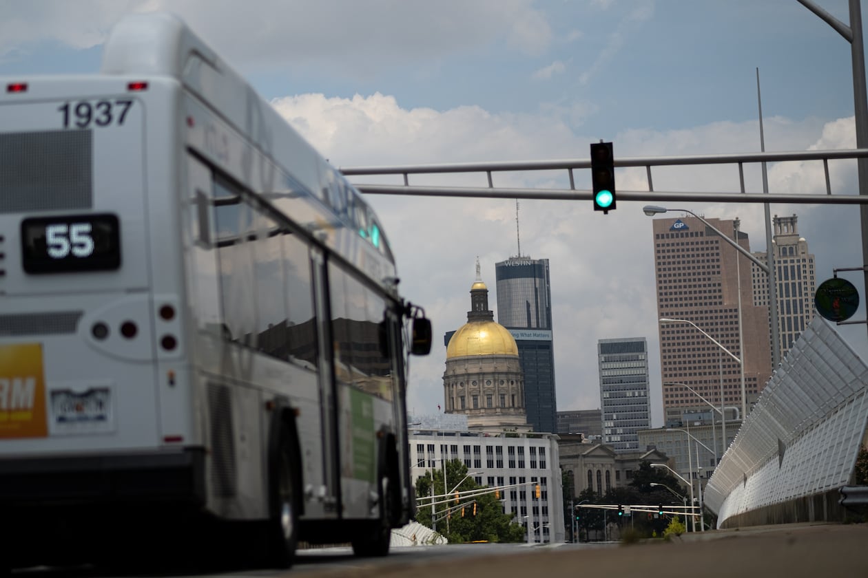 Black voters helped defeat the city's first MARTA referendum in 1968, in part because that plan didn't take the needs of blue-collar workers into account. A reworked plan with more Black input passed three years later. (Ben Gray for the Atlanta Journal-Constitution)