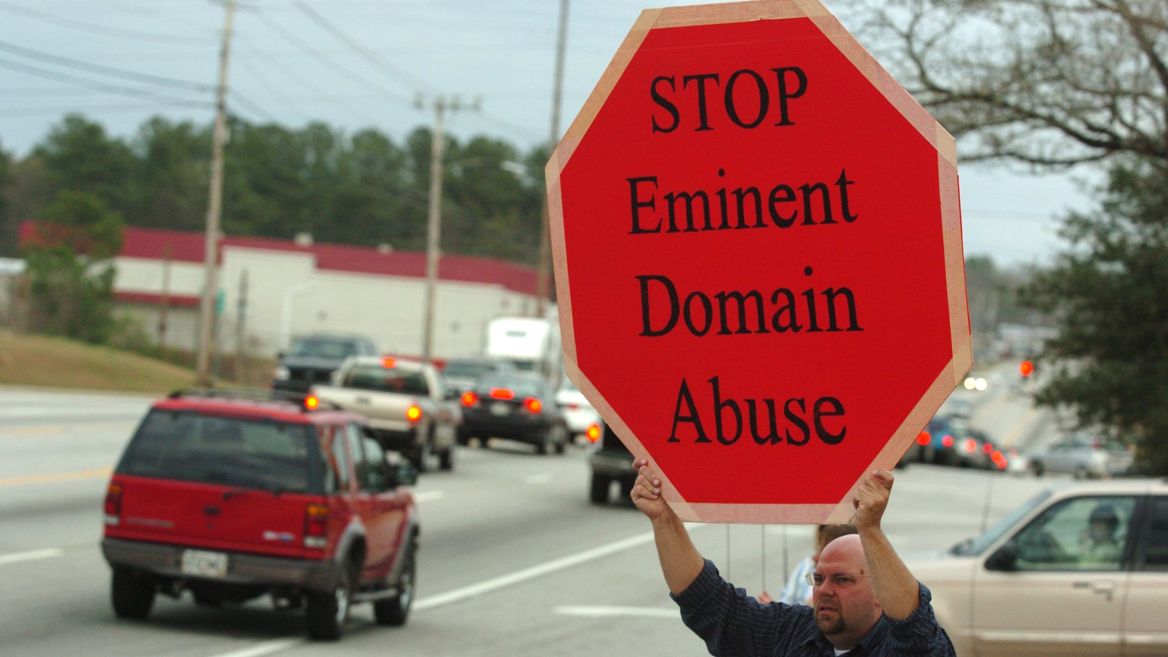 In 2006, activists took to the streets to lobby for eminent domain reform following a Supreme Court decision allowing governments to seize property for economic development. Those reforms passed in Georgia, but a bill in the Legislature erodes some of those protections. (File)