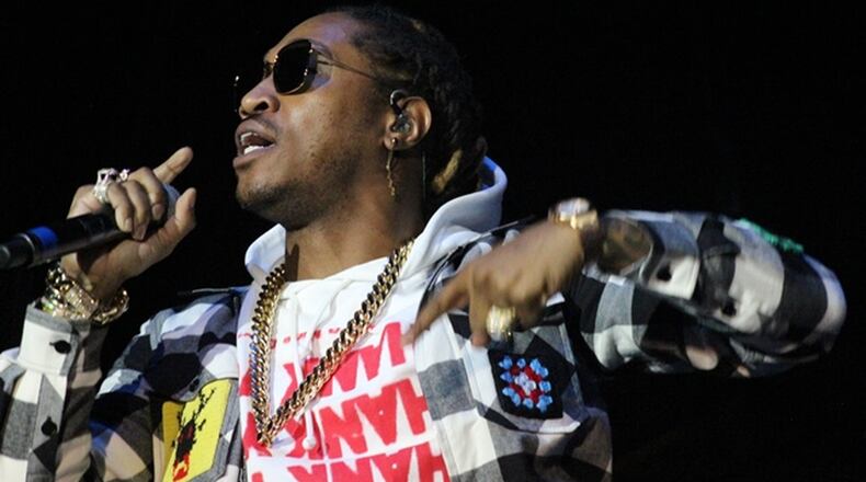 Future and Lil Baby will play a homecoming show at the Coca-Cola Roxy. Photo: Melissa Ruggieri/Atlanta Journal-Constitution
