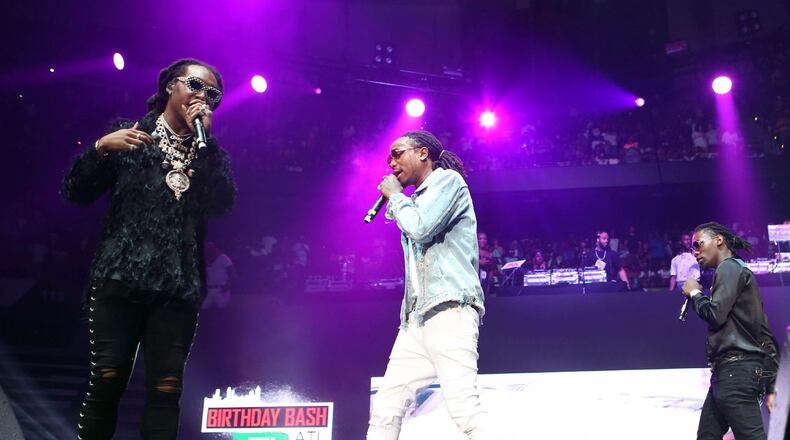 Migos performed at the Hot 107.9 Birthday Bash in mid-June. Photo: Robb Cohen Photography & Video /RobbsPhotos.com
