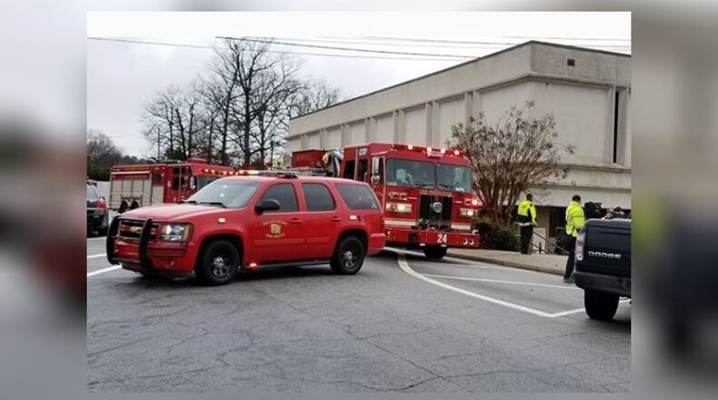 DeKalb County fire crews investigated an unknown odor at the Public Safety Building early Monday.