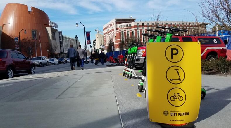 The city of Atlanta launched its 2020 Shareable Dockless Mobility Devices program on July 1. CONTRIBUTED
