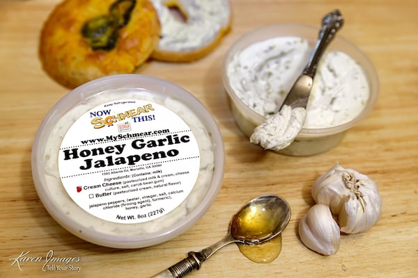 Cream cheese spreads. (Courtesy of Karen Images/Now Schmear This)
