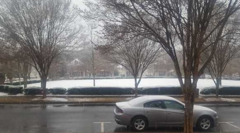 Dan McDonald took this photo in Acworth the morning of Friday, Dec. 8, 2017.