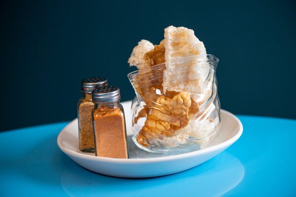 Southern Belle offers pork, beef, chicken and veggie chicharrones with Tajin-ranch and barbecue cheddar seasonings. CONTRIBUTED BY MIA YAKEL