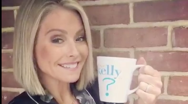 Whose name is going on that mug?