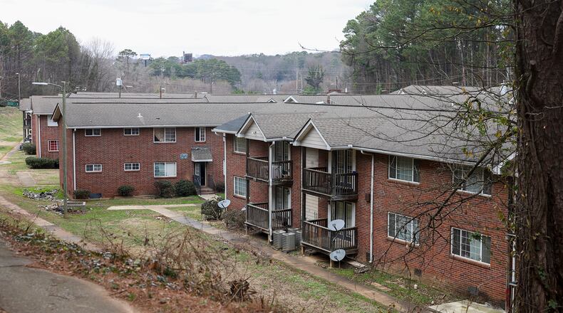 A man was killed in a shooting at the Pavilion Place apartments Saturday, police said.