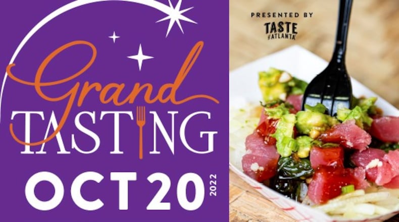 The 21st "Grand Tasting" will be offered by Taste of Atlanta on Oct. 22 at Epicurean Hotel Atlanta. (Courtesy of Taste of Atlanta)