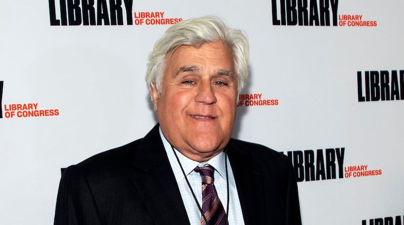 FILE - Jay Leno attends the Gershwin Prize Honoree's Tribute Concert in Washington on March 4, 2020. Leno is host of “You Bet Your Life,” a reboot of the Groucho Marx game show that debuts Monday on Fox TV stations. (Photo by Brent N. Clarke/Invision/AP, File)
