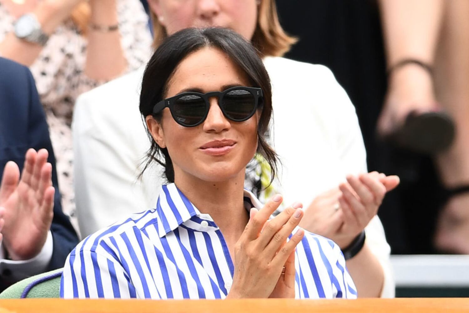 Photos: Meghan Markle, Kate Middleton attend Wimbledon