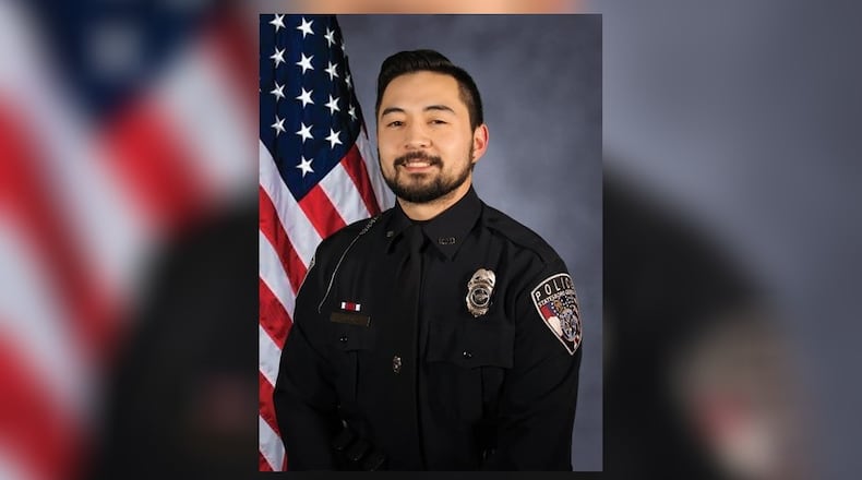 Statesboro police Officer Joey Deloach was shot in the line of duty Tuesday.