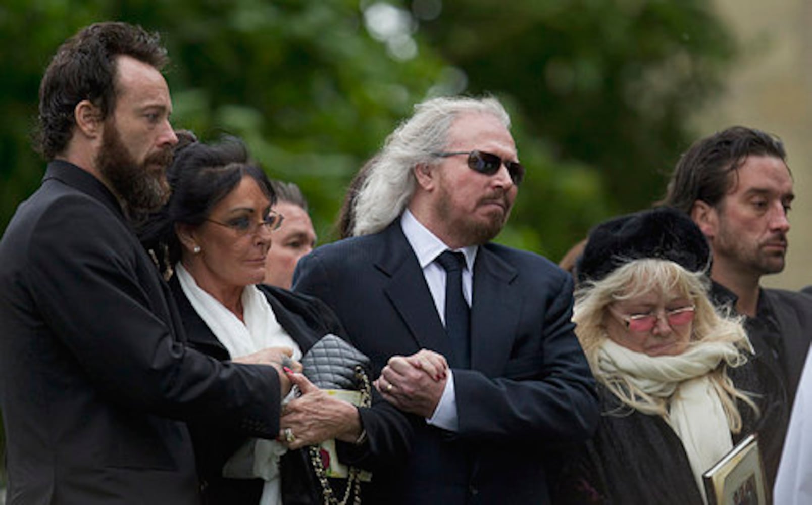 Bee Gees Robin Gibb's funeral