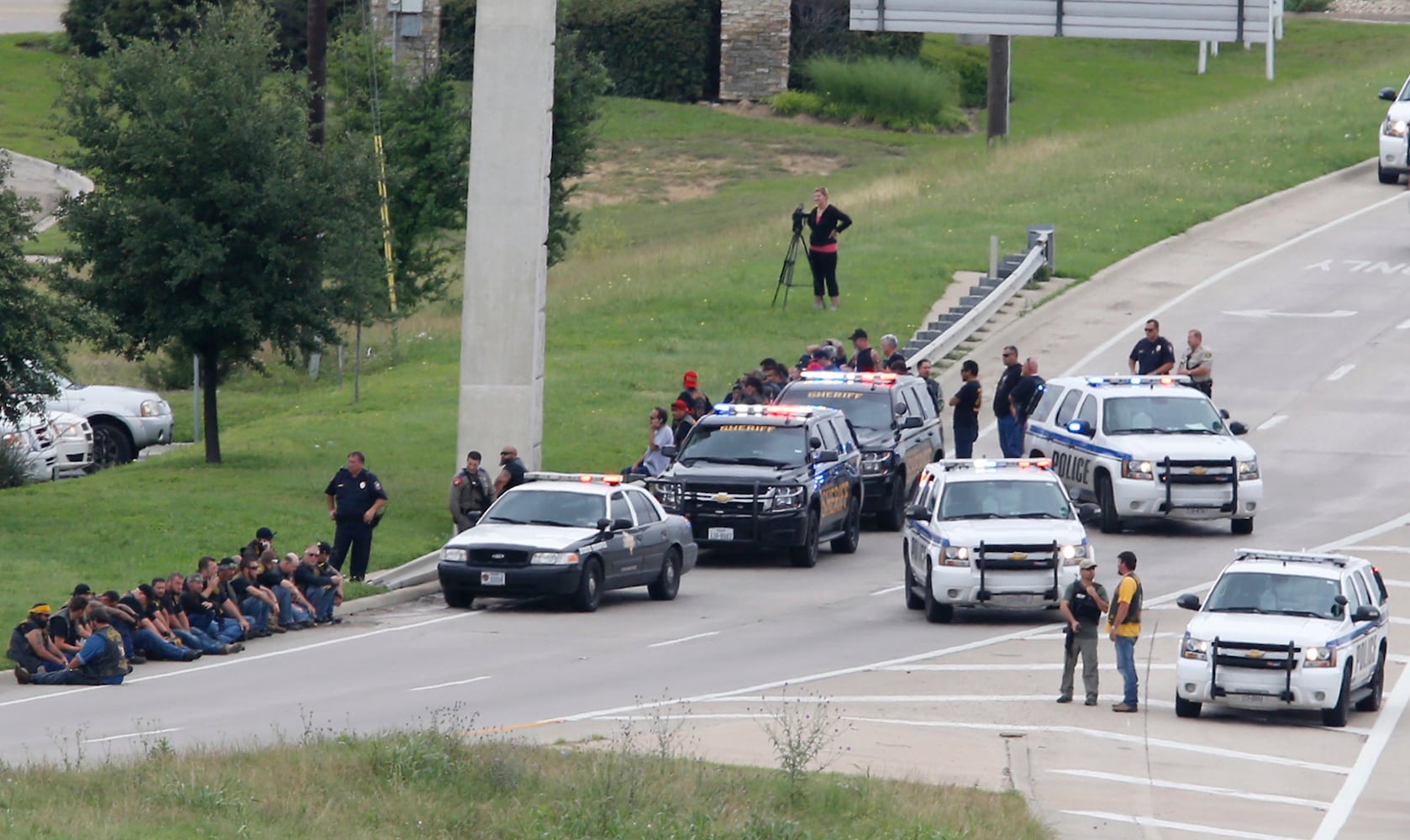 Biker gang shooting in Waco