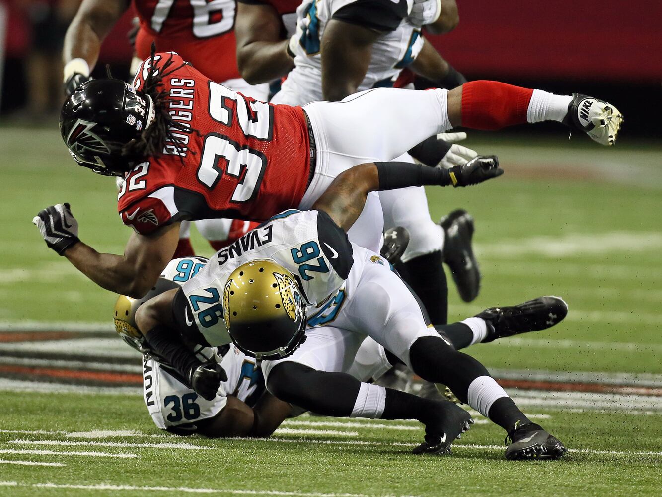 Jaguars at Falcons football