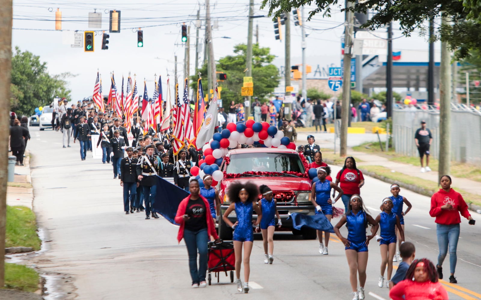 Members of the community and Atlanta Public School system march during a parade to celebrate the district's 150th anniversary on Saturday, April 22, 2023. CHRISTINA MATACOTTA FOR THE ATLANTA JOURNAL-CONSTITUTION