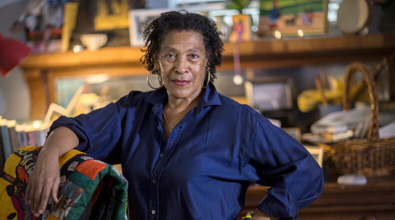 Tina McElroy Ansa was the first Black woman to work in the newsroom at the Atlanta Journal. (AJC Photo/Stephen B. Morton)