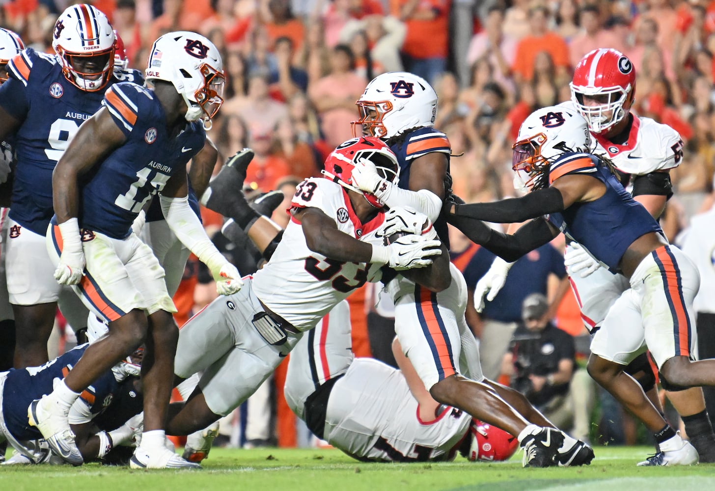 Georgia vs Auburn