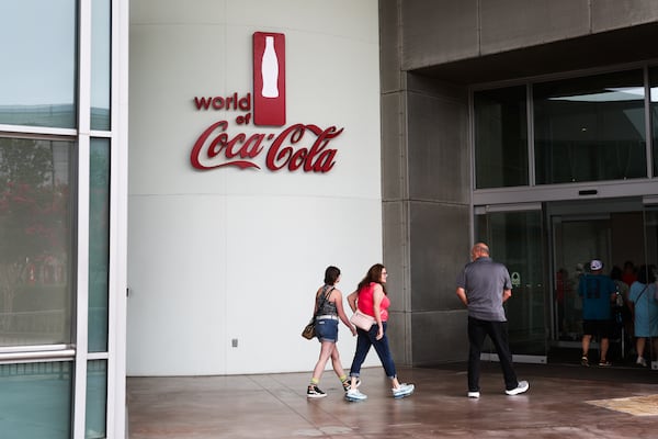 Several people who toured the World of Coca-Cola, the popular downtown attraction that explores the history of the famous soda, said they’d be onboard with cane sugar in their Coke. (Abbey Cutrer/AJC)