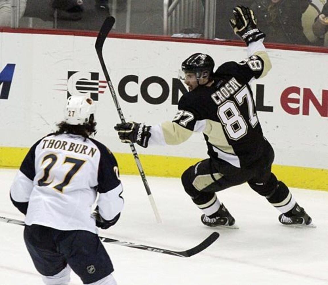 Thrashers vs. Penguins