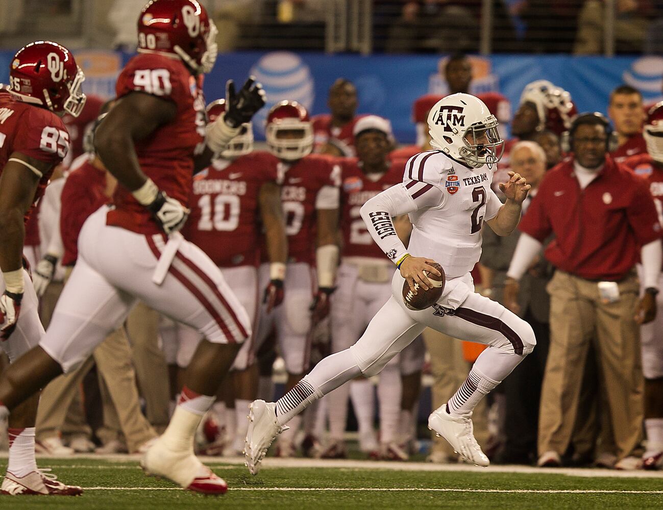 Texas A&M 41, Oklahoma 13