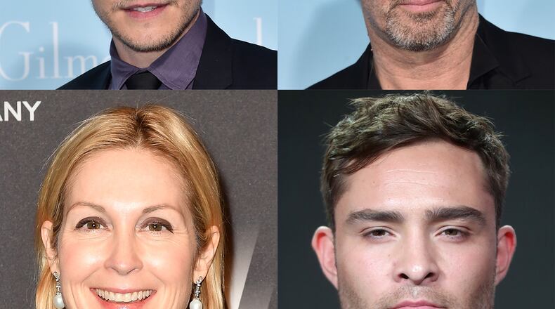 (Clockwise starting top left) Matt Czuchry ("Gilmore Girls"), Scott Patterson ("Gilmore Girls"), Kelly Rutherford ("Gossip Girl"), Ed Westwick ("Gossip Girl") are among the guests scheduled to appear at the EyeCon Genesis convention March 17-19 at the Renaissance Atlanta Waverly off Galleria Parkway. CREDIT: Getty Images