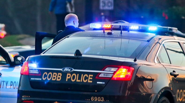 Cobb County police (Photo: JOHN SPINK / jspink@ajc.com / March 12, 2015)