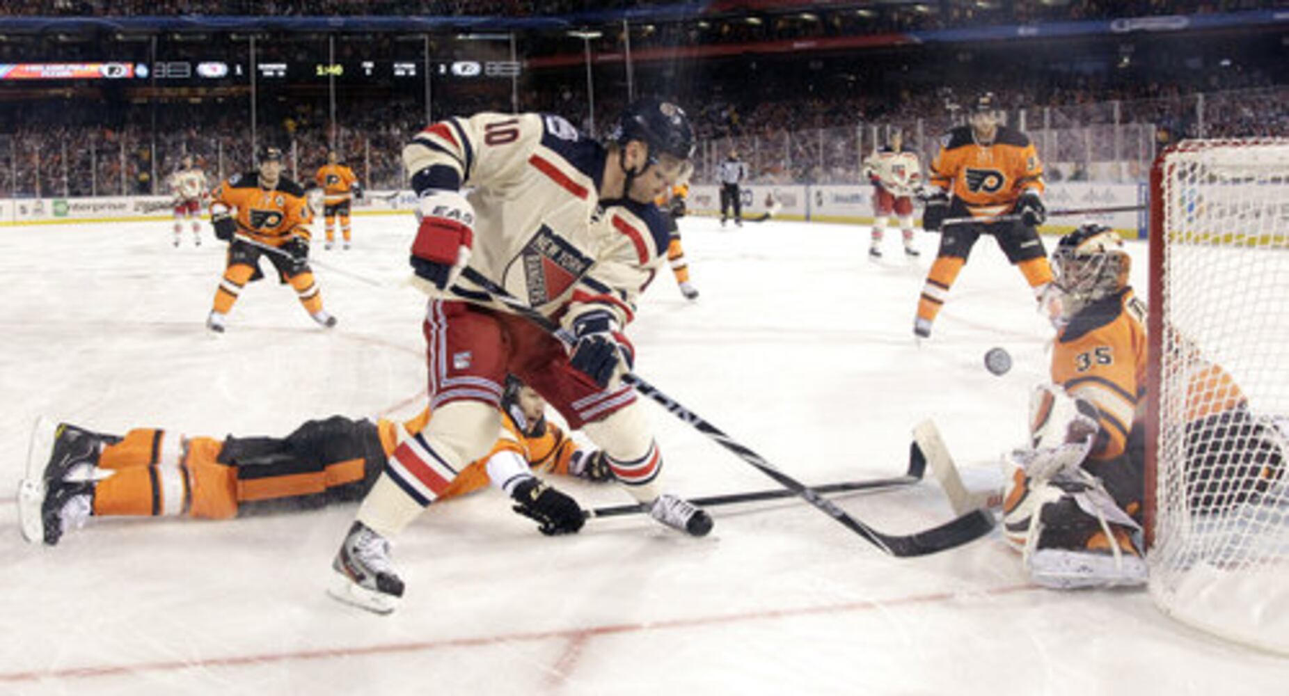 2012 Winter Classic: Rangers beat Flyers, 3-2