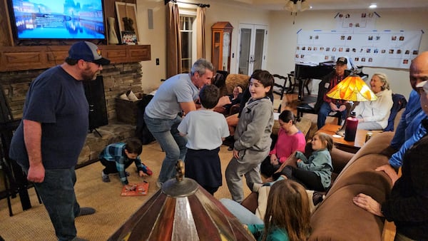 The 2025 de la Torre family reunion took place the last weekend of January in Canton. Family members, including AJC opinion editor David Plazas, took part in games, storytelling and shared meals. De la Torre is his mother’s maiden name (Courtesy of De la Torre family)