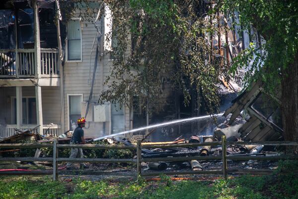 No injuries were reported during Wednesday's fire.