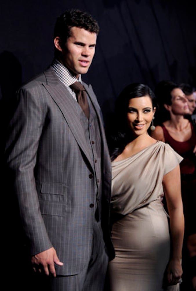 Kim Kardashian and Kris Humphries