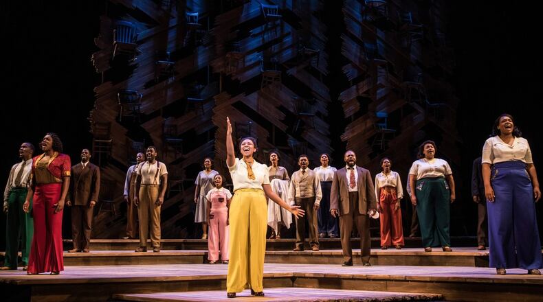 Adrianna Hicks stars as Celie in the national tour of “The Color Purple,” which is at the Fox Theatre through Oct. 29. CONTRIBUTED BY MATTHEW MURPHY