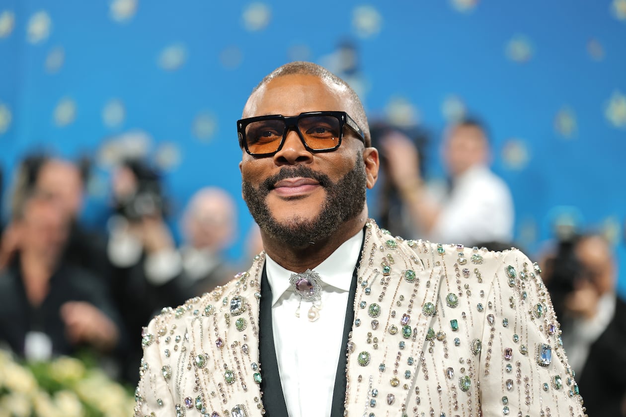 "“If you’ve never been poor then you may not fully understand the life-changing impact SNAP benefits mean to hard-working people," says Tyler Perry, shown here attending the 2025 Met Gala in New York. (Dia Dipasupil/Getty Images/TNS)
