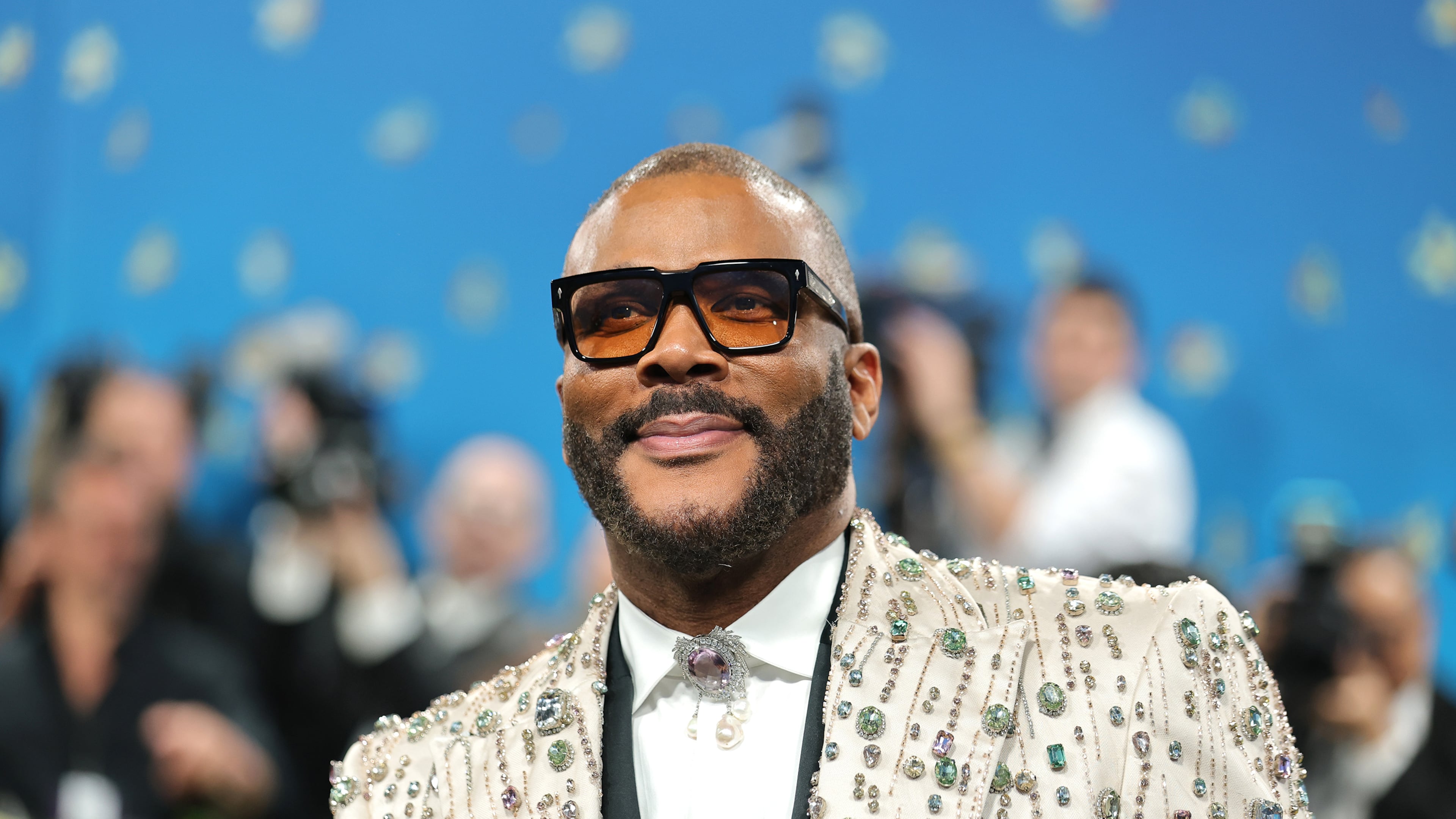 "“If you’ve never been poor then you may not fully understand the life-changing impact SNAP benefits mean to hard-working people," says Tyler Perry, shown here attending the 2025 Met Gala in New York. (Dia Dipasupil/Getty Images/TNS)