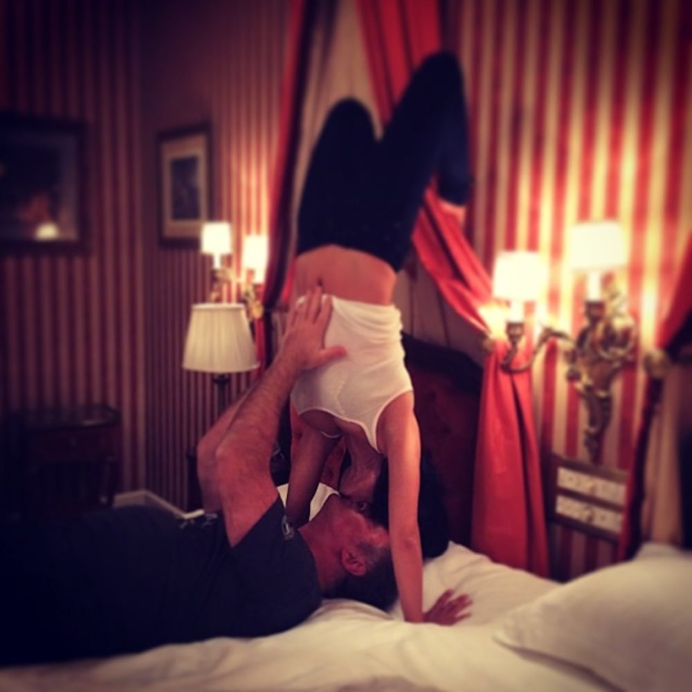 Feb. 14, 2014: Happy Love Day #hilariaypd #yogapostureoftheday
