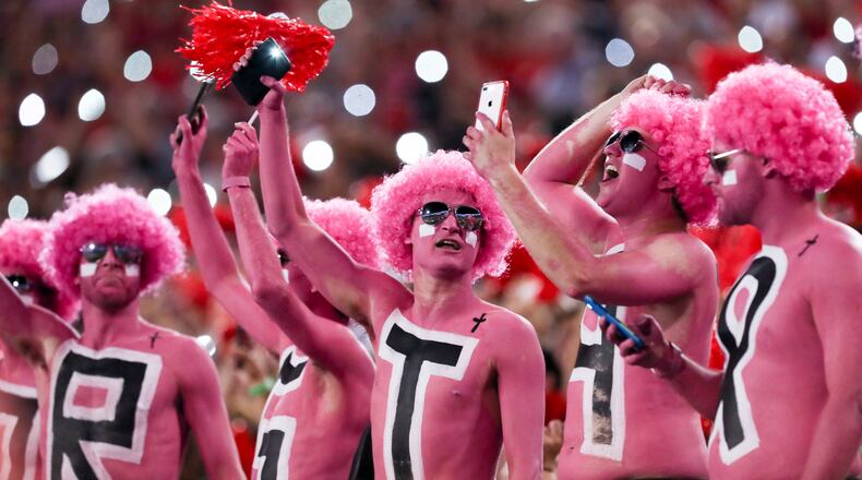 What would Dr. Steadman Sanford think of the modern denizens of his stadium? (ALYSSA POINTER/ALYSSA.POINTER@AJC.COM)