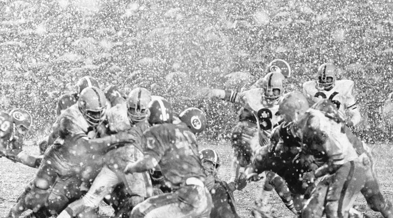 The 1970 Peach Bowl between the Arizona State and North Carolina was a much colder event than the Sun Devils upcoming experience will be. (Photo provided by the Peach Bowl via Greggory Gerlach (ASU))