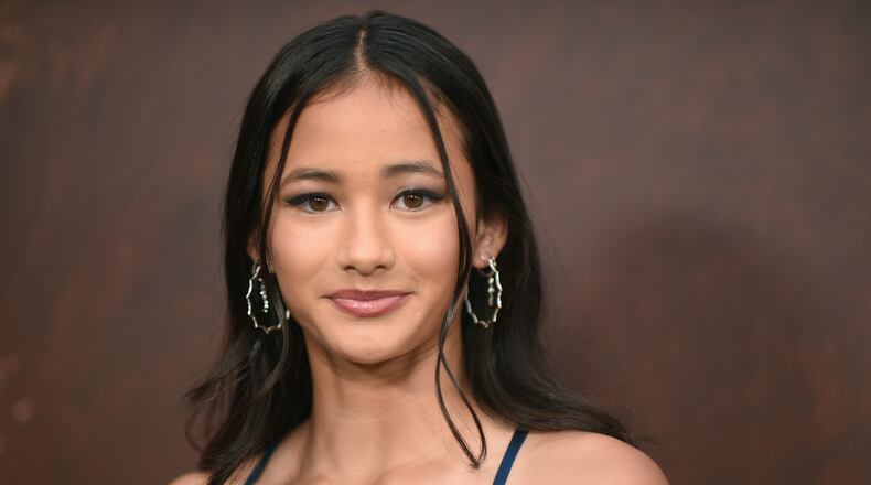 FILE - Kaylee Hottle appears at the premiere of "Godzilla x Kong: The New Empire," in Los Angeles on March 25, 2024. (Photo by Richard Shotwell/Invision/AP, File)