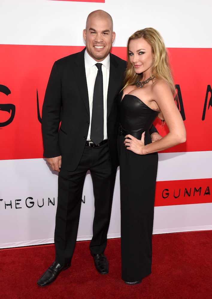 'The Gunman' premiere