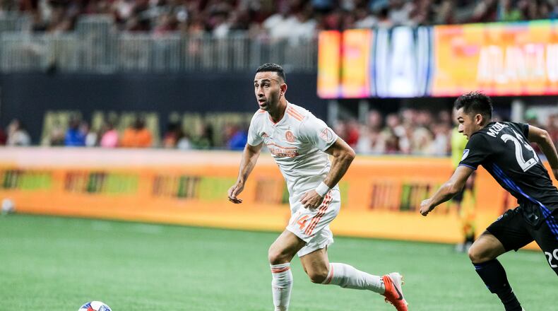 Images from the match between Atlanta United and Montreal Impact at Mercedes-Benz Stadium in Atlanta, Georgia. (Photo by Karl L. Moore/Atlanta United)