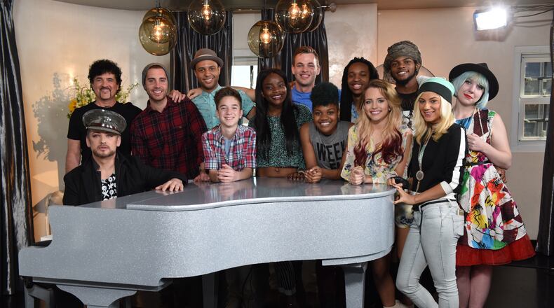 The top 11 with Boy George as mentor. CREDIT: Fox