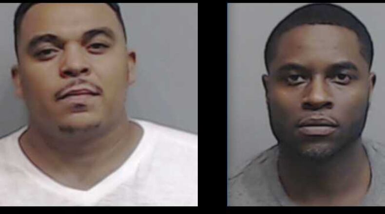 Donelle Mims (left) and Mekonnen McKinley (right) were arrested on Sept. 9 and face several charges.
